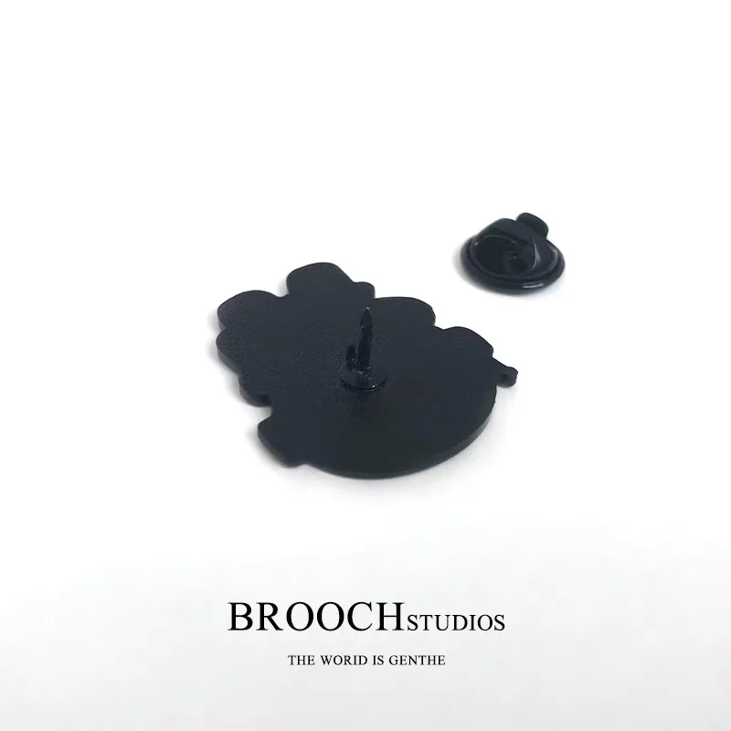 Значки на лацкан с изображением милого астронавта коричневого медведя белого