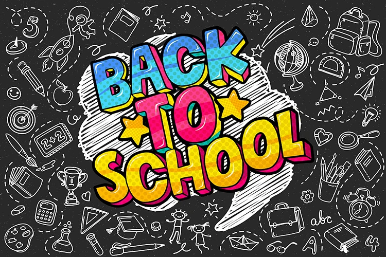 LEVOO Photo Background Chalkboard Back To School Kids Child For Photography Backdrop Studio Photoshoot Vinyl | Электроника