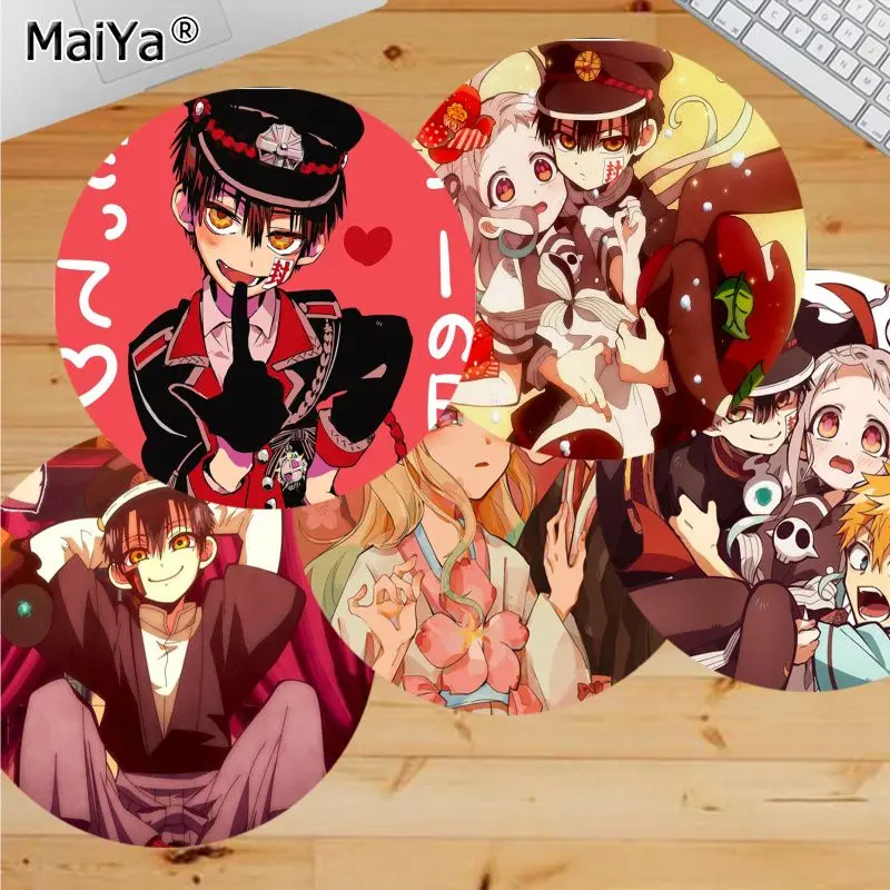 

MaiYa Toilet-Bound Hanako-kun Unique Desktop Pad Game Lockedge Mousepad Anti-Slip Laptop PC Mice Pad Mat gaming Mousepad