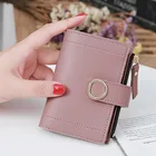 Женские кошельки, Маленький модный брендовый кожаный кошелек, женская сумка для карт для женщин 2021, клатч, Женский кошелек, кошелек с зажимом для денег