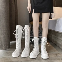 black knight boots for women warm shoes 2021 solid thick platform fashion female winter shoes flat non slip womans casual boots