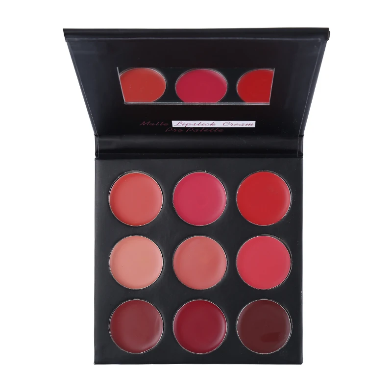 Профессиональная кремовая палитра для губ макияж 6 цветов матовая губная помада