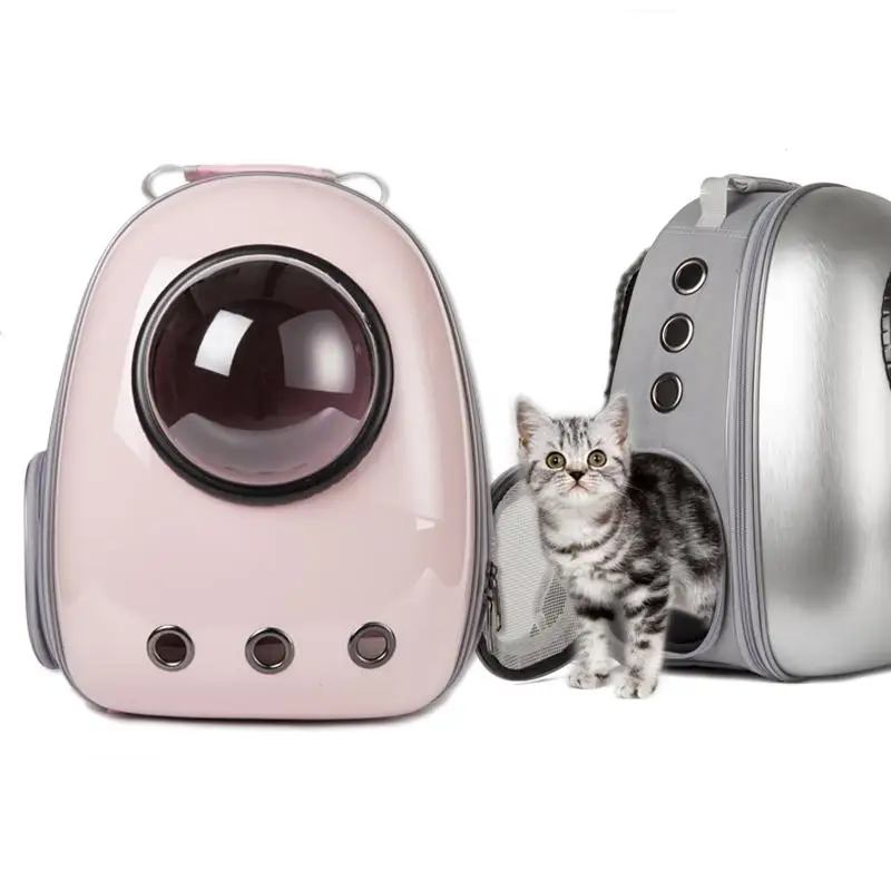 

Wholesale Lightweight Waterproof Outdoor Bubble Astronaut Breathable Bag Small Cat Capsule Pet Travel Dog Backpack Carrier