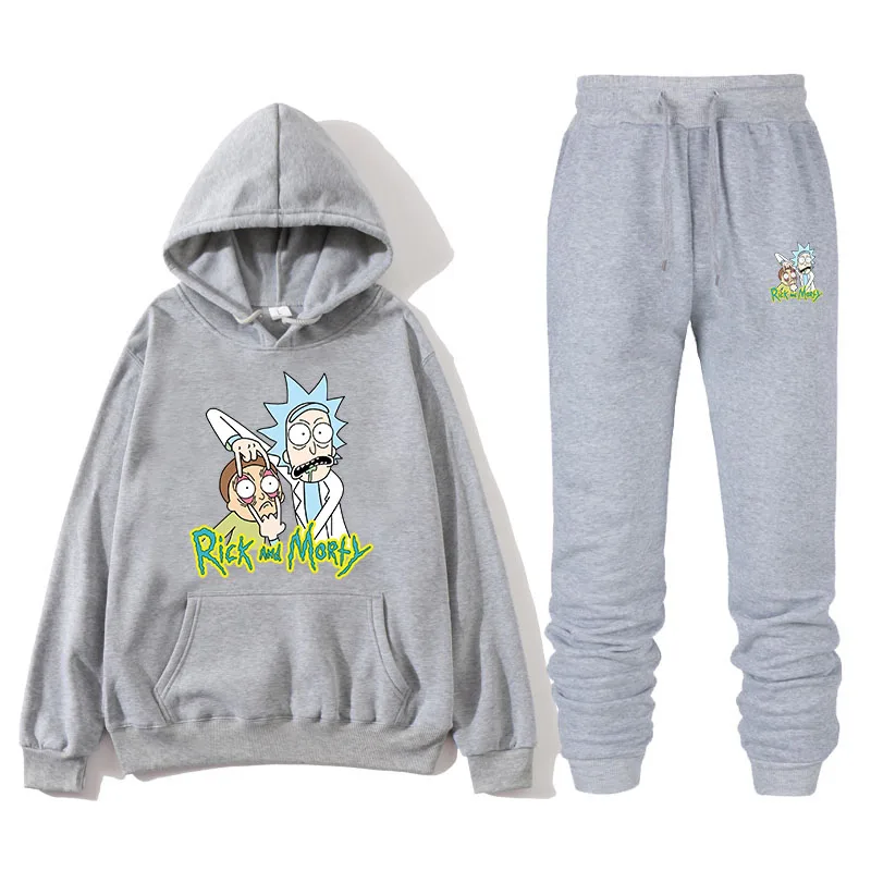 2019 новый бренд Рик Морти с капюшоном Мужские и женские толстовки хлопок капюшон +