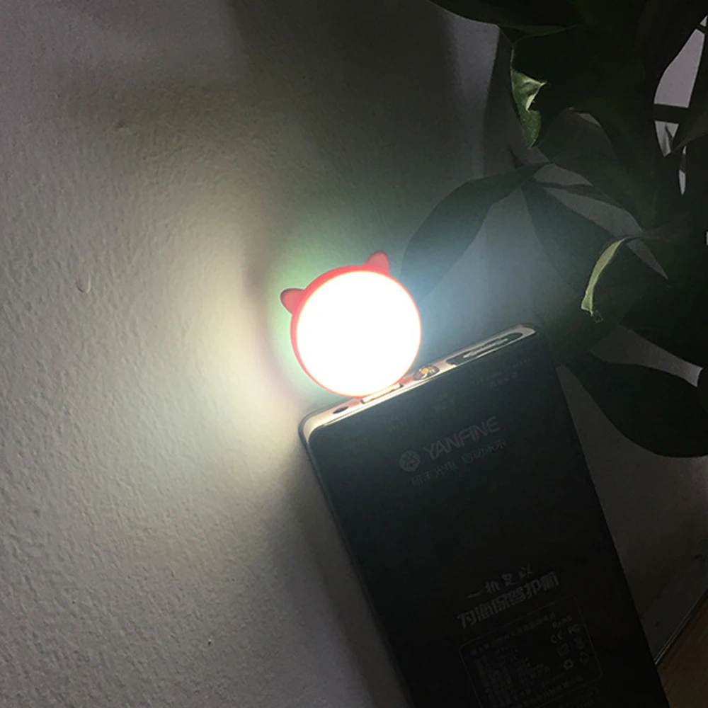 Портативная светодиодная мини лампа для чтения с USB разъемом 5 в пост.