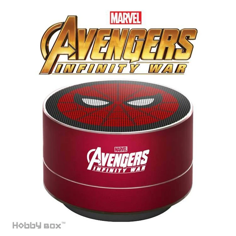 ZEKI Marvel подлинный беспроводной Bluetooth динамик Железный человек Американский капитан автомобильный сабвуфер, для компьютера динамик для карты TF открытый динамик