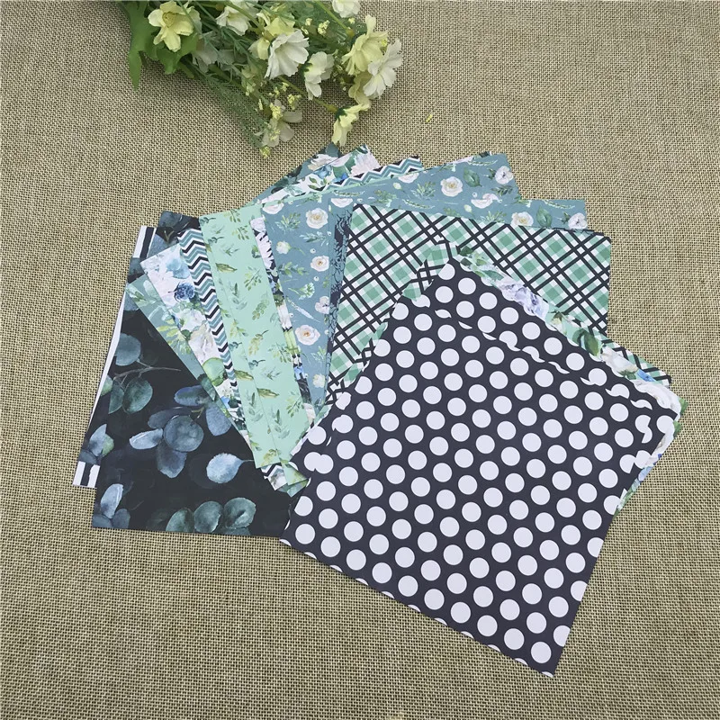 24 sheet 6&quotX6&quotHello spring patterned paper Scrapbooking pack handmade craft Background pad | Дом и сад