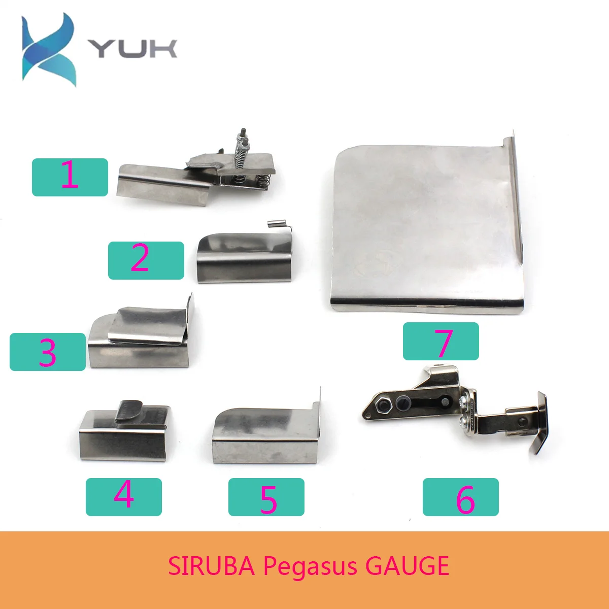 

Industrial Overlock Sewing Machine Rule, Seam Guide, Hemmer Guider, Hem Guider, Thin Material Anti-wrinkle