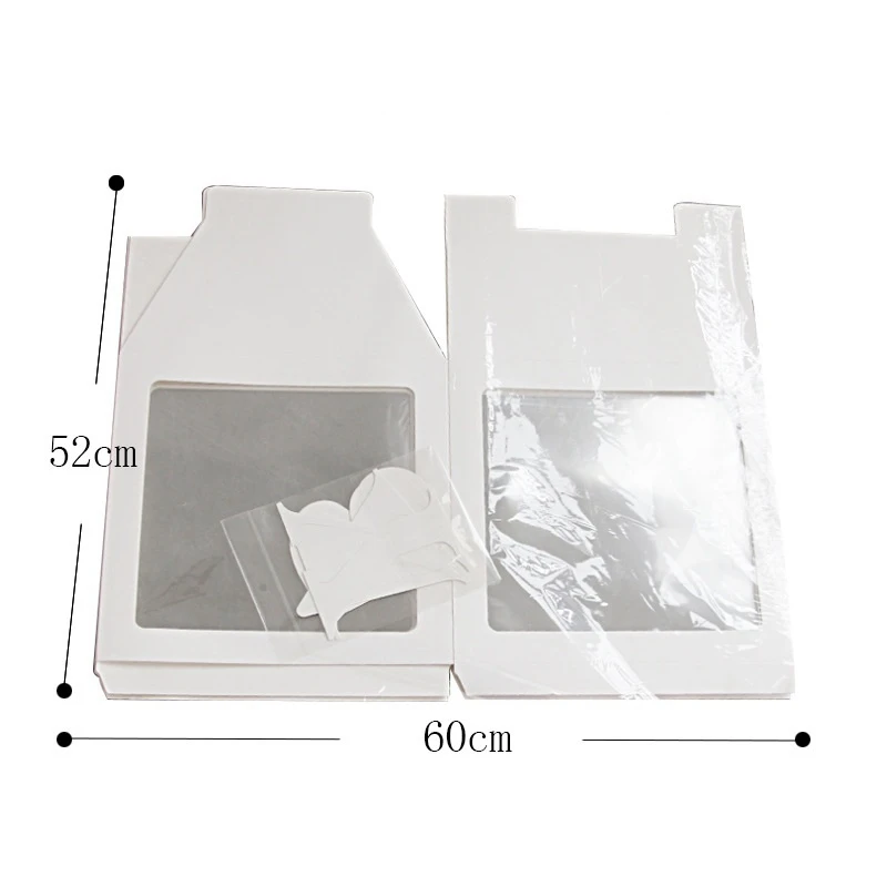 Прозрачная коробка для воздушных шаров с именем возраста украшения детского дня