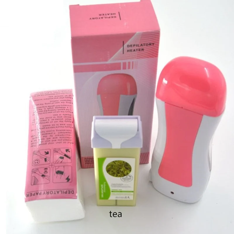 Эпилятор Pro Roll On картридж депиляционный нагреватель парафинового воска набор для