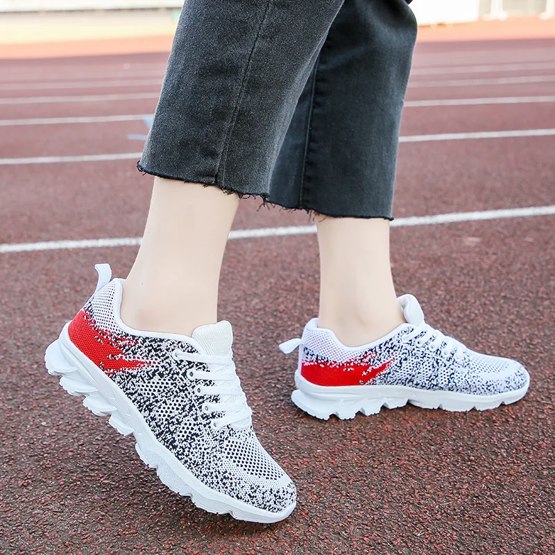 женская кроссовки Для женщин теннисные туфли Tenis Mujer 2019 Новый женский светильник