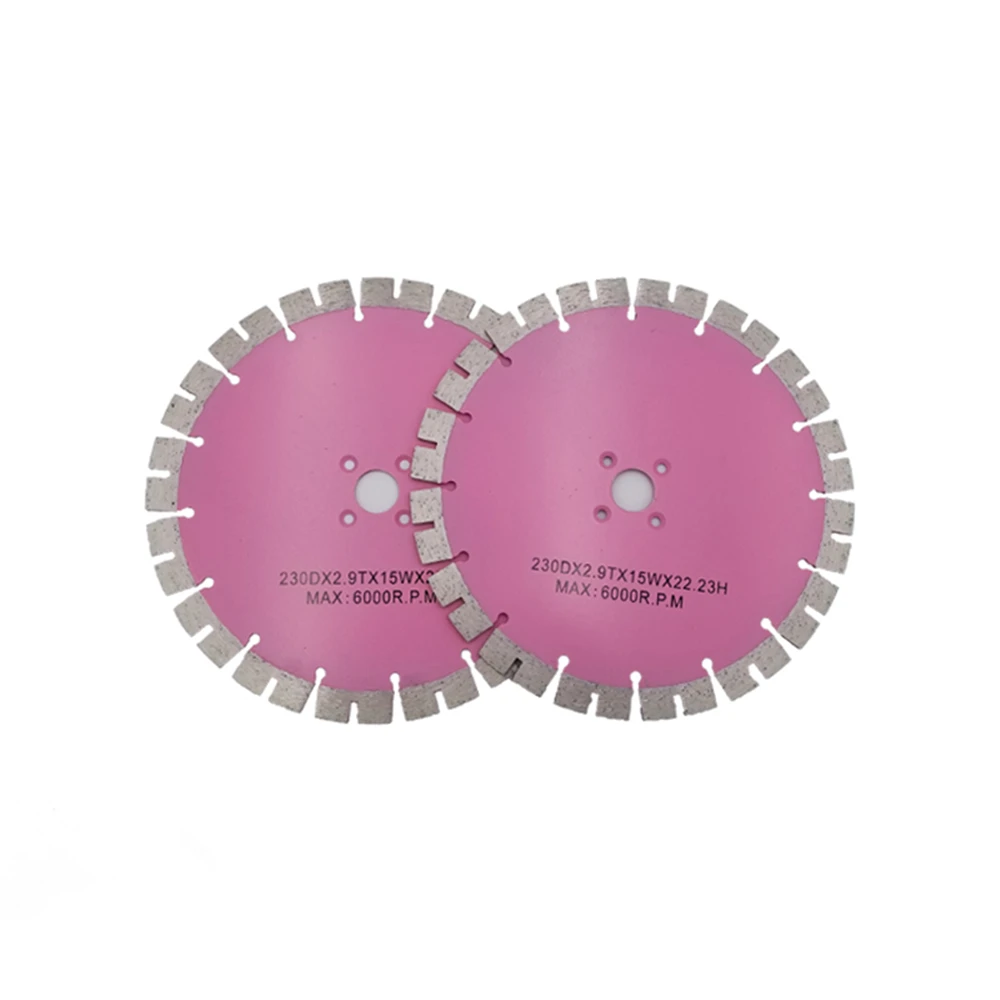 DB45 Diamond Sintered 9 Inch Wall Cutting Disc D230mm Groove Segmented Circular Saw Blades for Hard Stone 10PCS | Инструменты