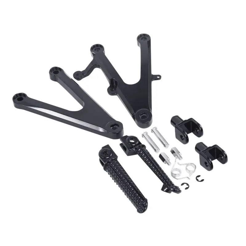 

Motorcycle Aluminum Front Foot Pegs Footrest Bracket For Yamaha YZF R1 YZFR1 2002-2003