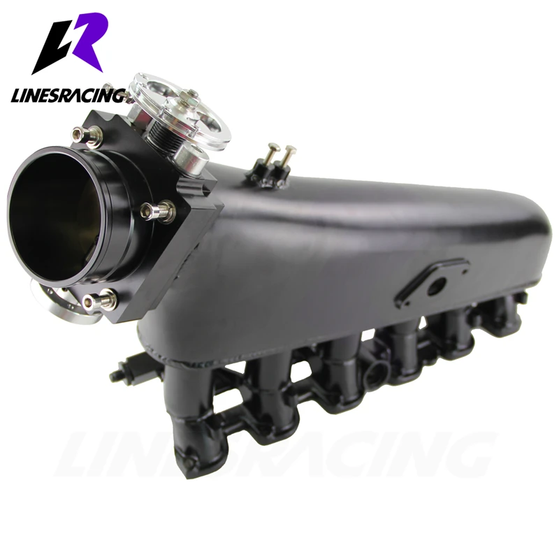 Новый Впускной коллектор пленум + Универсальный корпус дроссельной заслонки VQ35TPS