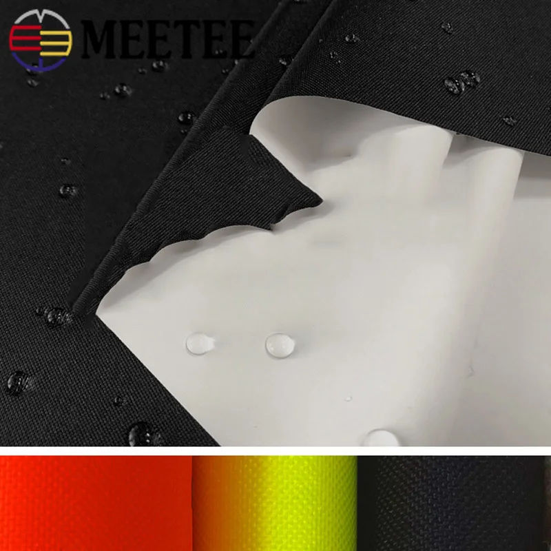 Meetee 100/200X150cm 300D низкоэластичная шелковая ткань Оксфорд полиэстер ПУ покрытие