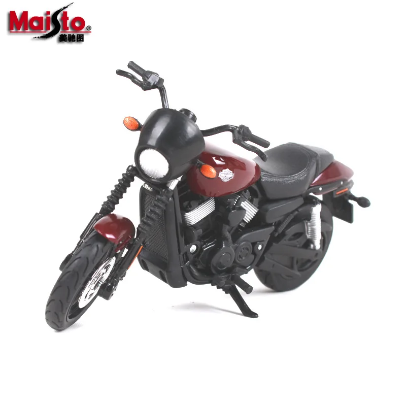 Maisto 1:18 2015 Street 750 оригинальная Авторизованная модель мотоцикла из сплава