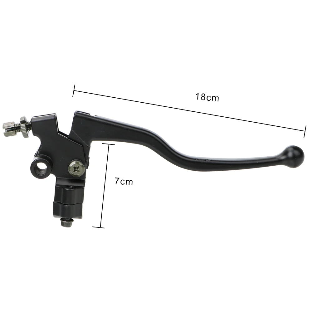 

Motorcycle Brake Clutch Levers Brake Aluminum Alloy 22mm 1 Pair Front Left and Right Cable Front Brake Handlebar Clutch Lever