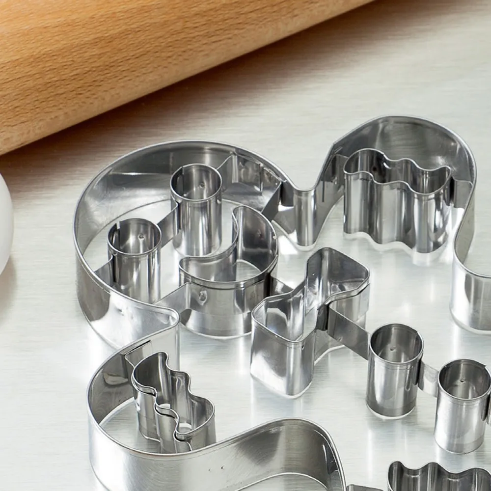 Кухонные инструменты для выпечки стерео Пряничный человечек форма печенья из