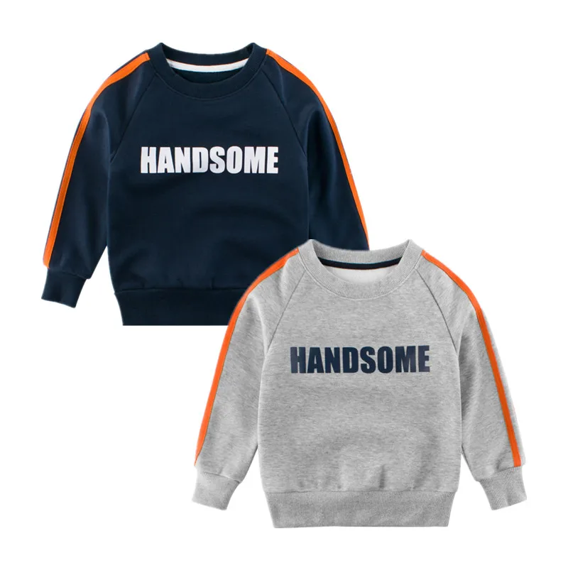 Nueva primavera de los ni&ntilde;os de ropa de invierno Sudadera con capucha ropa ni&ntilde;os guapos su&eacute;ter de manga larga Tops-0