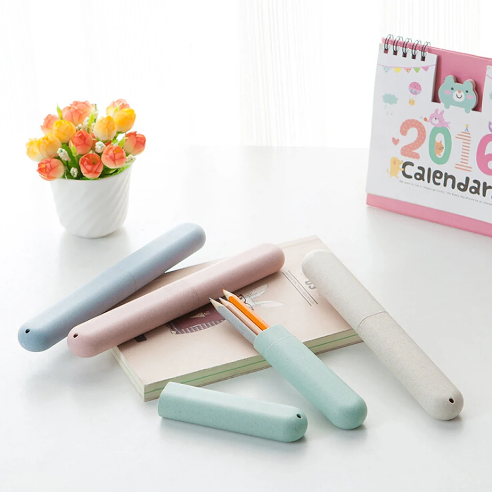 Чехол для зубной щетки портативный дорожный футляр палочек и карандашей