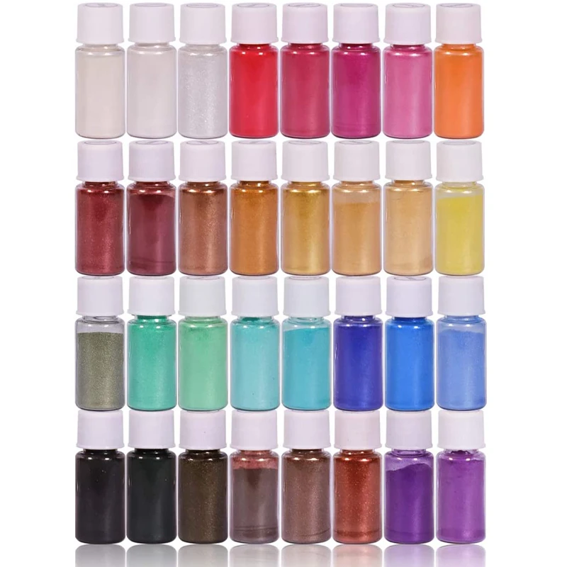 Слюдяной порошковый пигмент поставка в виде порошка из смолы бутылке с