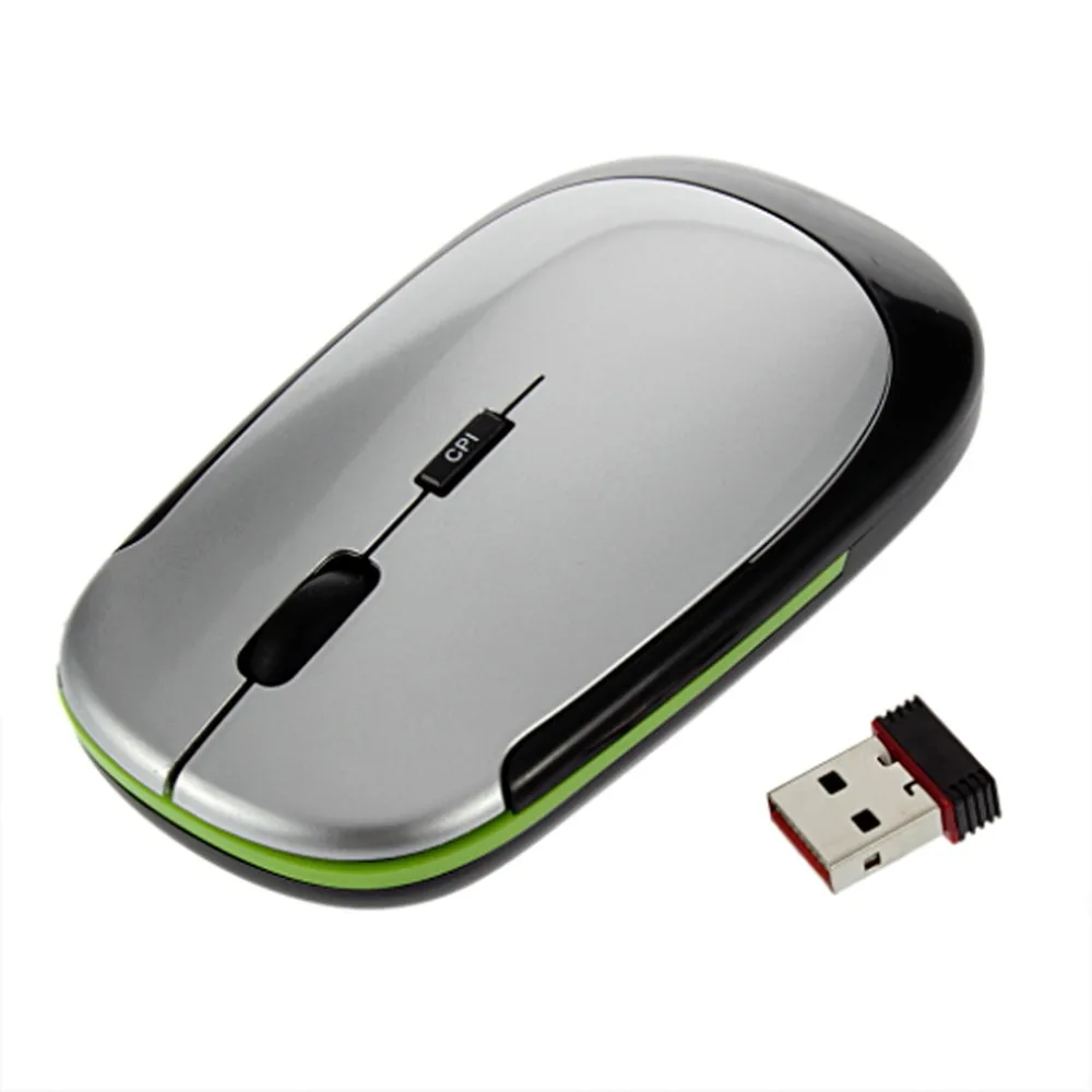 2,4G беспроводная мышь USB 2,0 приемник супер тонкая Мини Милая оптическая беспроводная мышь USB мышь с правой прокрутки для ноутбука ПК видеоигры