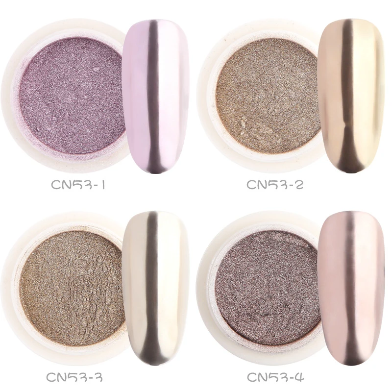 Зеркало для ногтей Блестящий лак металлик УФ Гель хромовый лист титановый