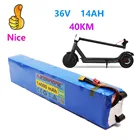 100% новый 36V 14Ah Скутер Аккумулятор для Xiaomi Mijia M365 36V 14000mAh аккумулятор электрический скутер BMS доска для Xiaomi M365