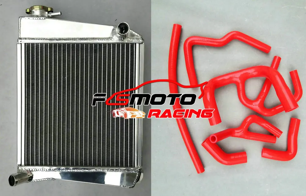 Силиконовые Шланги + алюминиевый радиатор для Остина Rover Mini Sprite/Mayfair 1275 Cooper S SPI NIB