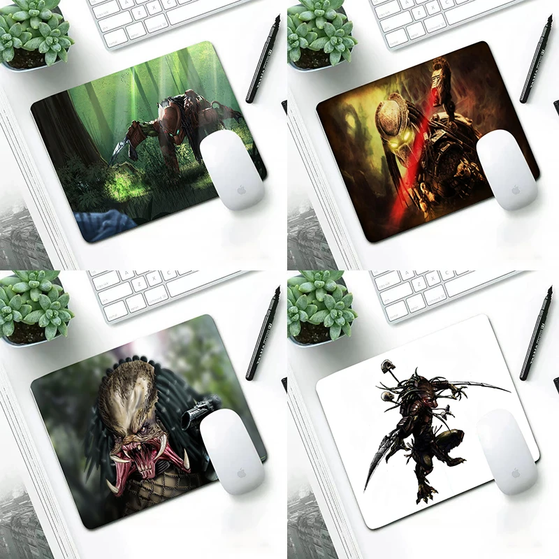 

Predator design Computer Mouse Pad pads Washable Non-Skid Rubber s Not Overlock 22X18CM desk mouse mat