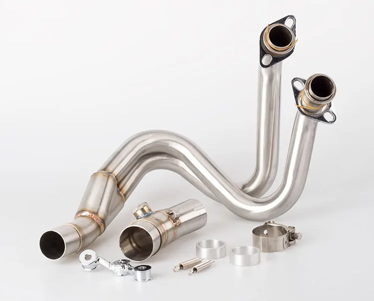 Выхлопная система мотоцикла глушитель без застежки для KAWASAKI ER6N ER6F 2012-2016 Ninja 650R Z650