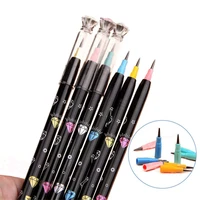 4pcs non sharpening pencils diamond pen cap hb lead students writing pens school stationery pencil for kids office supplies