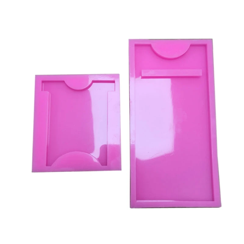 

Подставки для телефонов ручной работы силиконовые формы Кронштейн для сотового телефона силиконовая форма DIY держатель для телефона эпокс...