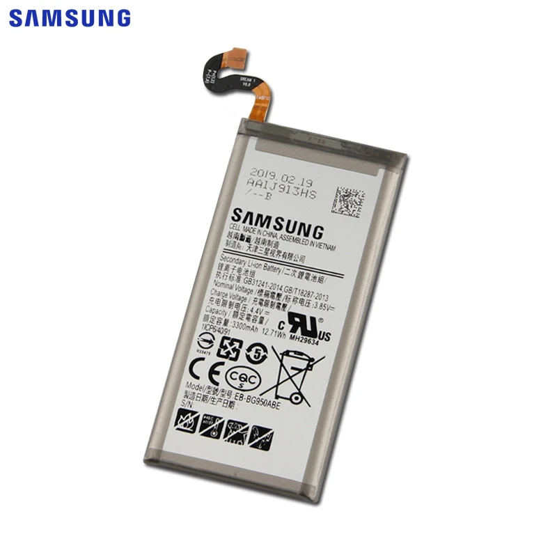 Samsung сменный аккумулятор EB-BG950ABE для samsung GALAXY S8 G9508 G9500 G950U SM-G9508 проект мечта EB-BG950ABA