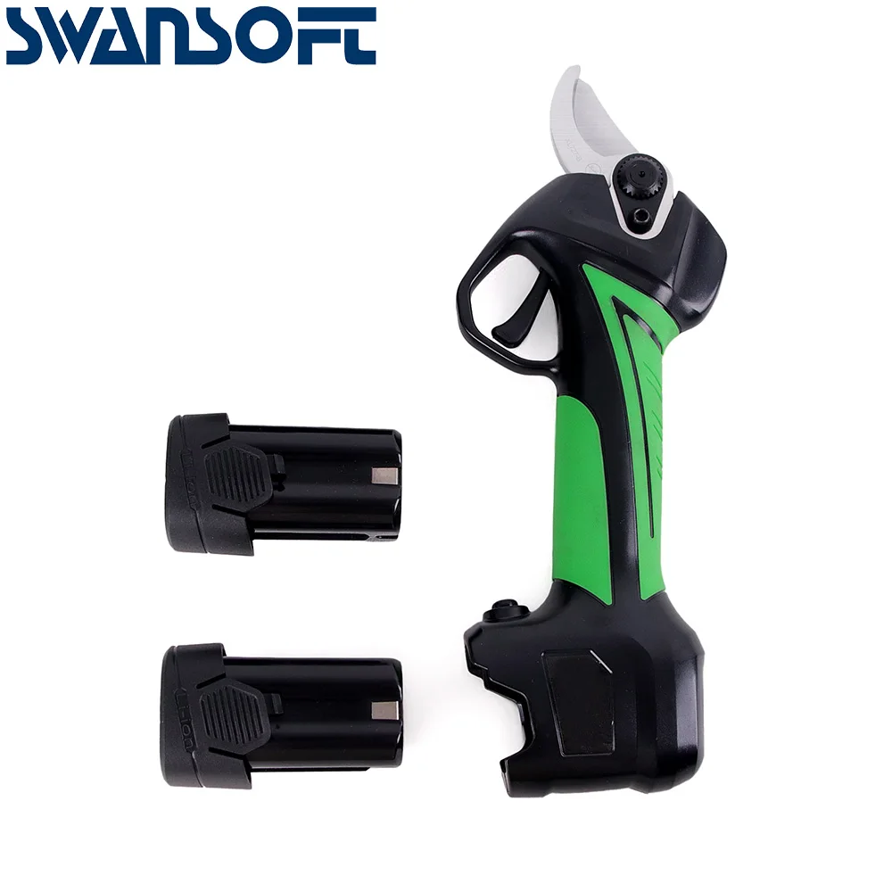 

SWANSOFT 16.8V Battery Electric Pruning Scissors Pruning Shears Garden Pruner Secateur Branch Cutter Cutting Tool 3Ah Rechargeab