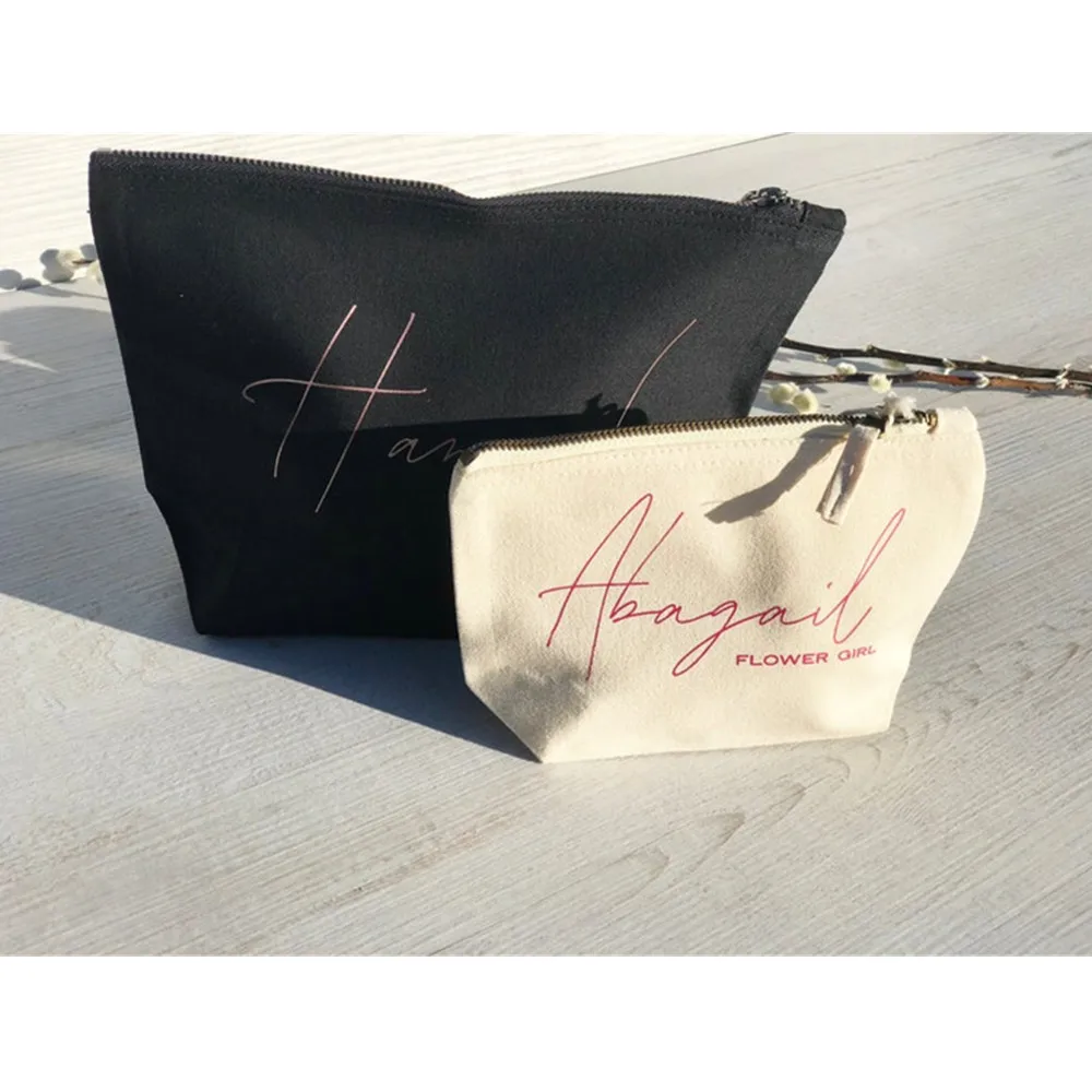 Сумка для макияжа с именем Золотая косметика на заказ сумочка невесты дорожная