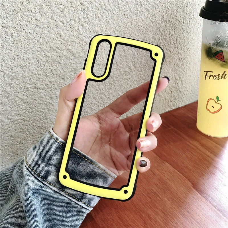 Earthquake resistance Anti-knock Phone Case For Huawei Nova 3i Y5 Y6 Y7 Y9 pro 2018 2019 TPU Back Cover P20 P30 P smart |