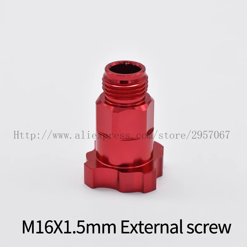 Красный разъем для пистолета распылителя быстрый чашка смешивания краски