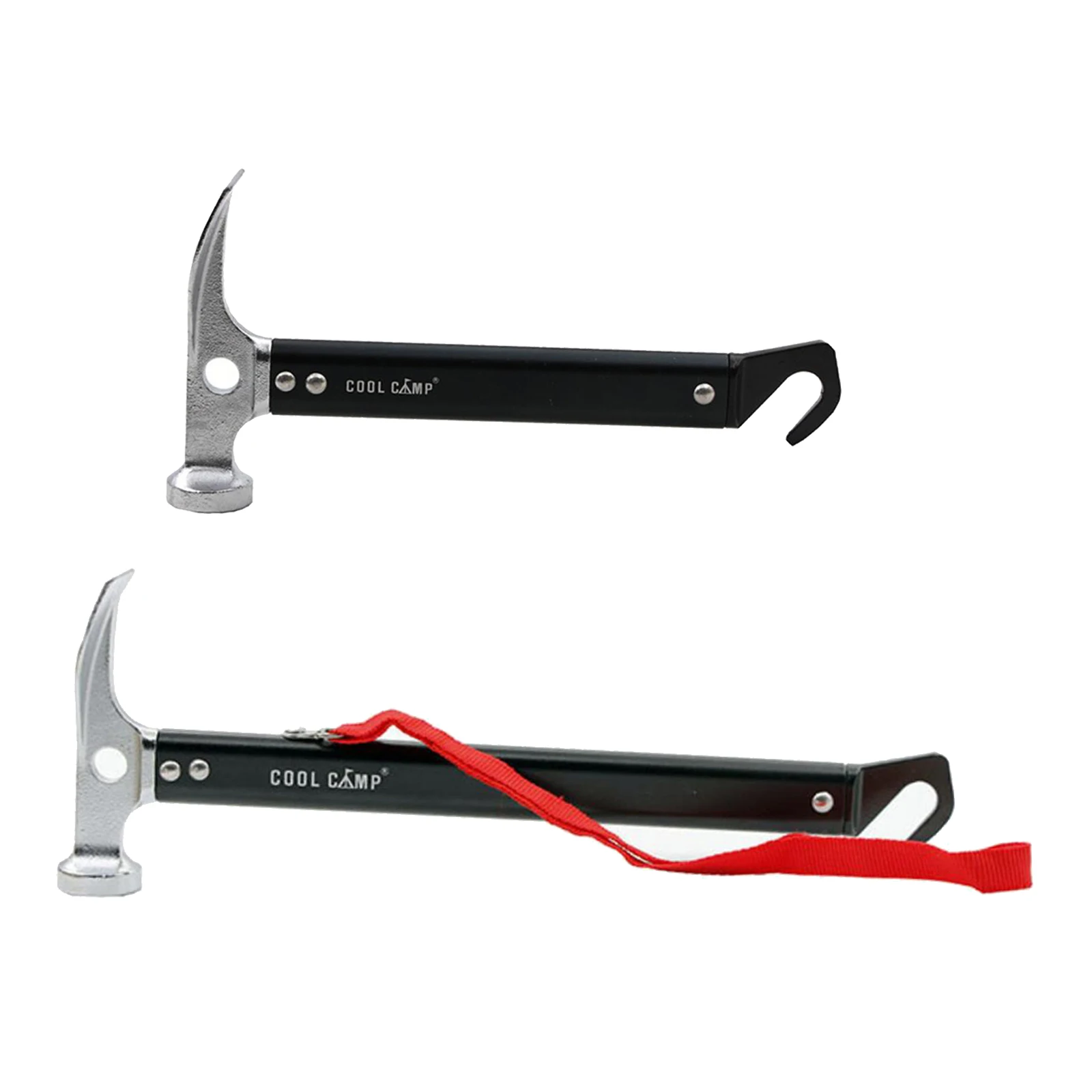 

2 in 1 Tent Mallet Peg Puller Hammer Aluminum Alloy Camping Accessories