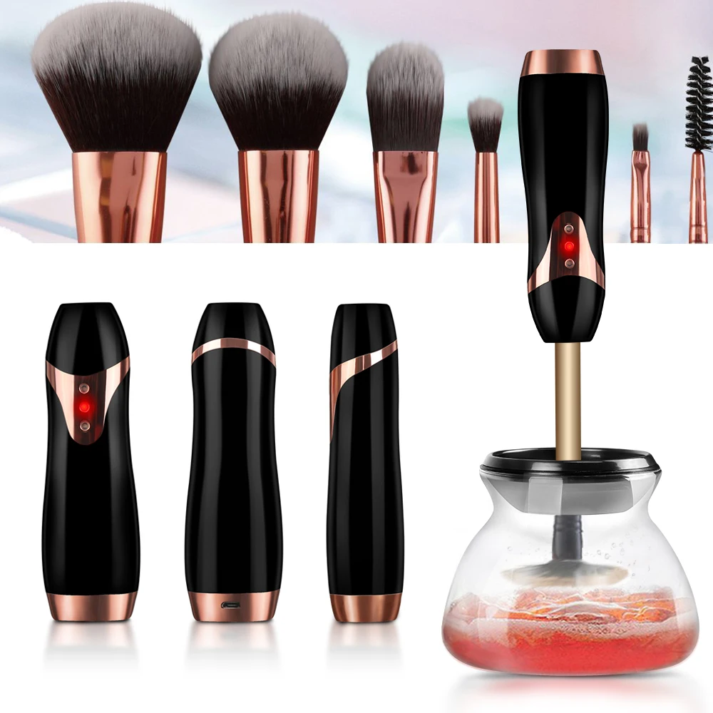 USB перезаряжаемая губка для удаления макияжа Автоматическая портативная