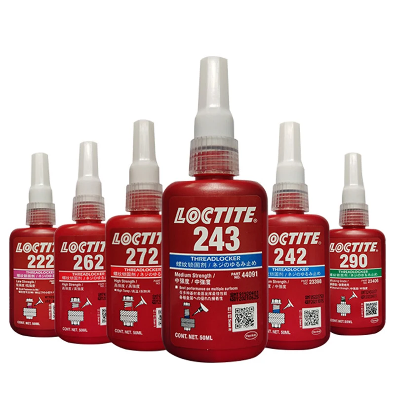 Винтовой Клей Loctite 50 мл анаэробный клей для фиксации резьбы 222 241 242 243 262 271 всех
