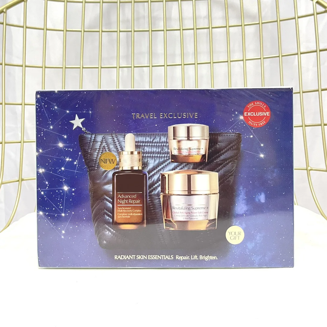 

Высококачественный новый крем для макияжа эсенция для лица 50 мл + крем для глаз 15 мл + крем 75 мл Набор для путешествий эксклюзивный макияж для...