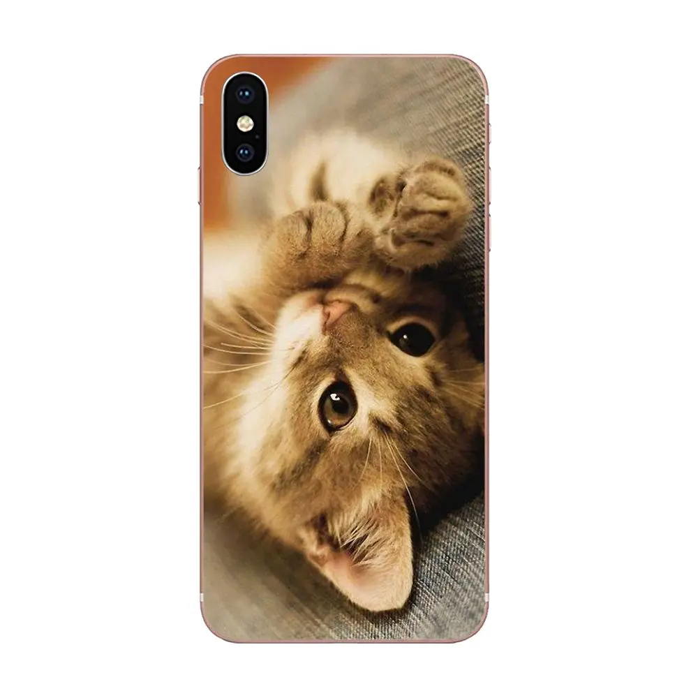 Маленький котенок милый Кот уникальный для Xiao mi 3 4 4C 4i 5 5s 5X6 6X8 SE Pro Lite A1 Max x 2 Note |