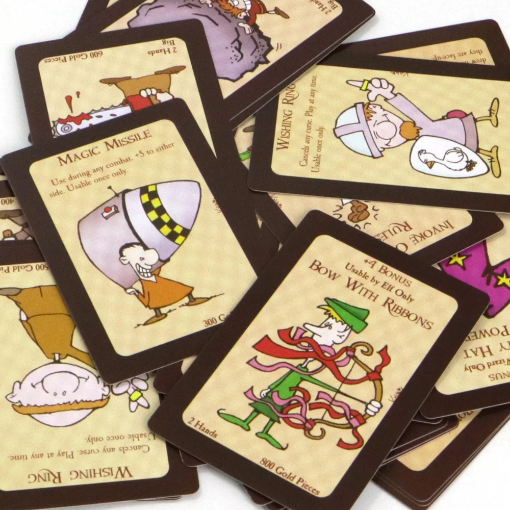 Карточные игральные карты Munchkin для детей настольные игры забавные монстры
