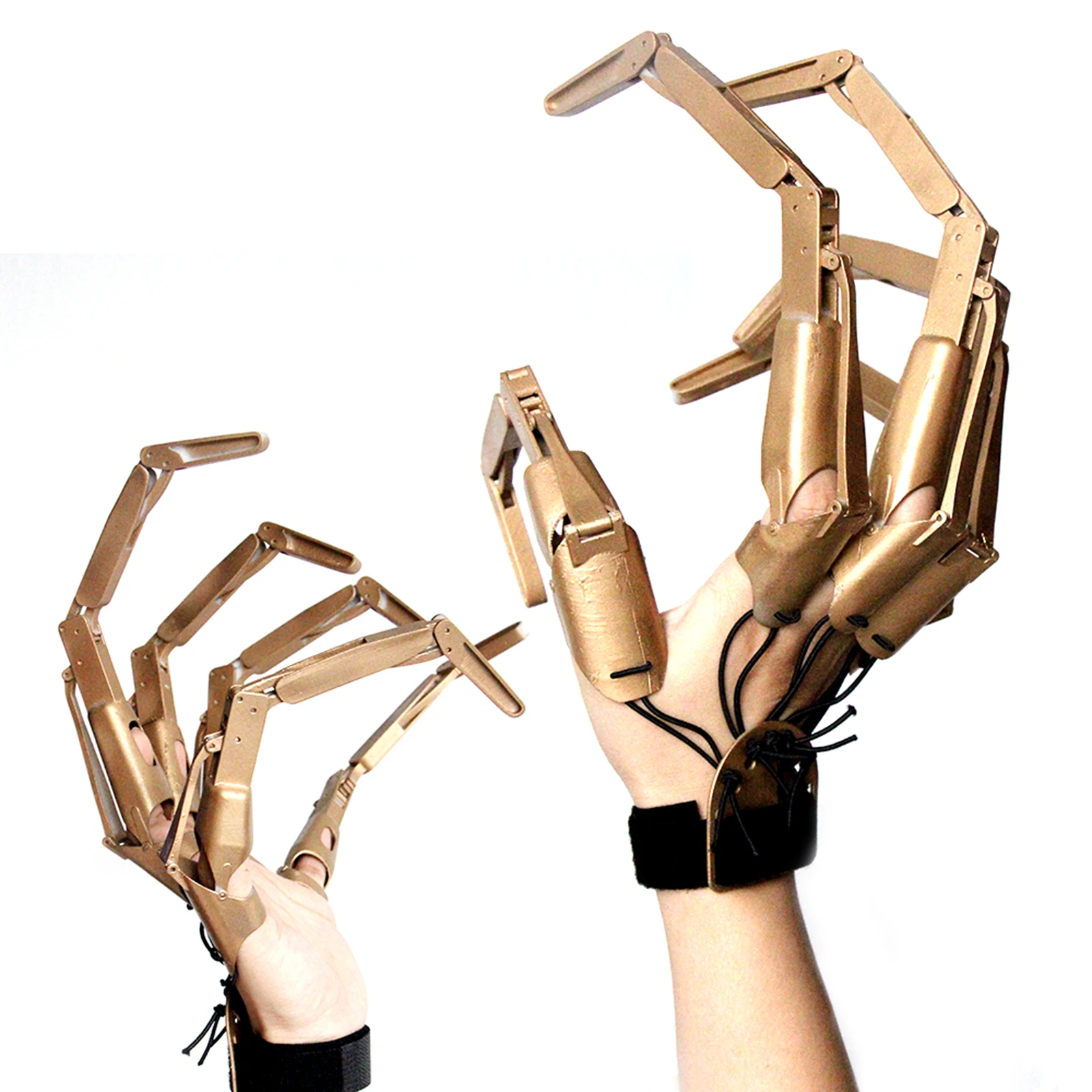 

Креативные перчатки с шарнирными пальцами для Хэллоуина, гибкие 3D печатные суставы, реквизит для костюма для Хэллоуина, модель руки для под...