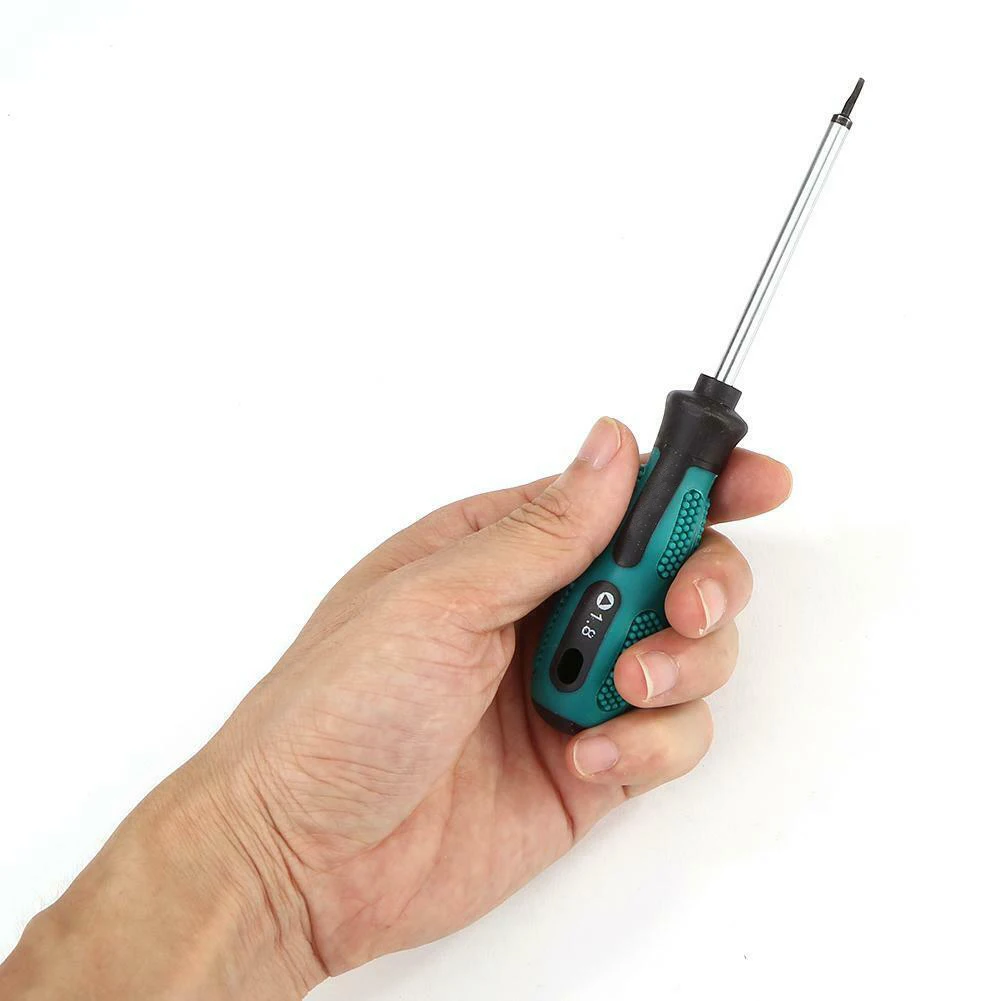

4Pcs Magnetic Triangle Screwdriver Set 1.8/2.0/2.3/3.0mm Repair Hand Tool Chromium Vanadium Alloy Steel Screwdriver