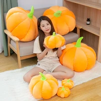 halloween pumpkin doll stuffed plant toy lifelike classic pumpkins holiday props home decor party kids gift 2030406070cm