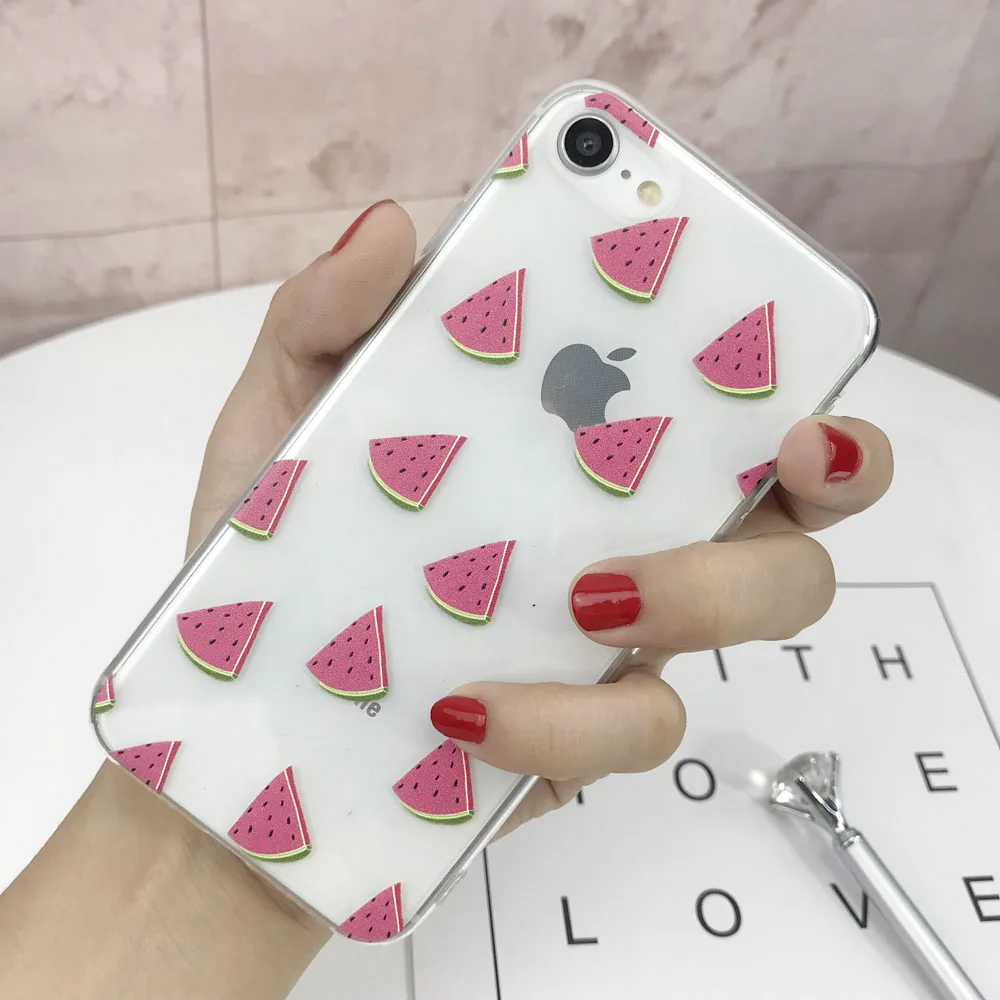 Милый чехол для iphone X, 8, 7, 6 Plus, XS, 11 Pro, чехол для MAX XR, силиконовый мягкий ТПУ чехол для телефона s, для iphone XS, 7, 8, 6, 6S Plus, X, чехол - Цвет: 24