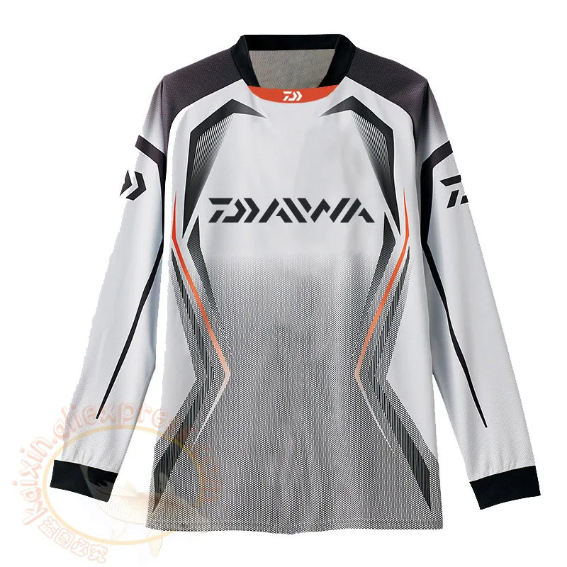 

2021 New Style Daiwa Man Outdoor Sports Long Sleeve Fishing Clothes For Anti-uv/ Breathable/quick-drying Clothing Fishing Shirt