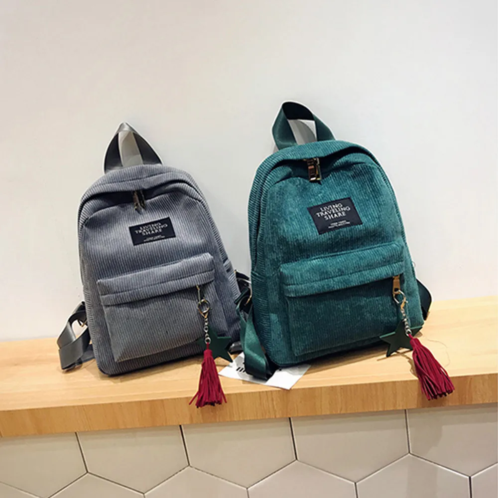 Женский рюкзак Молодежные маленькие однотонные повседневные Рюкзаки